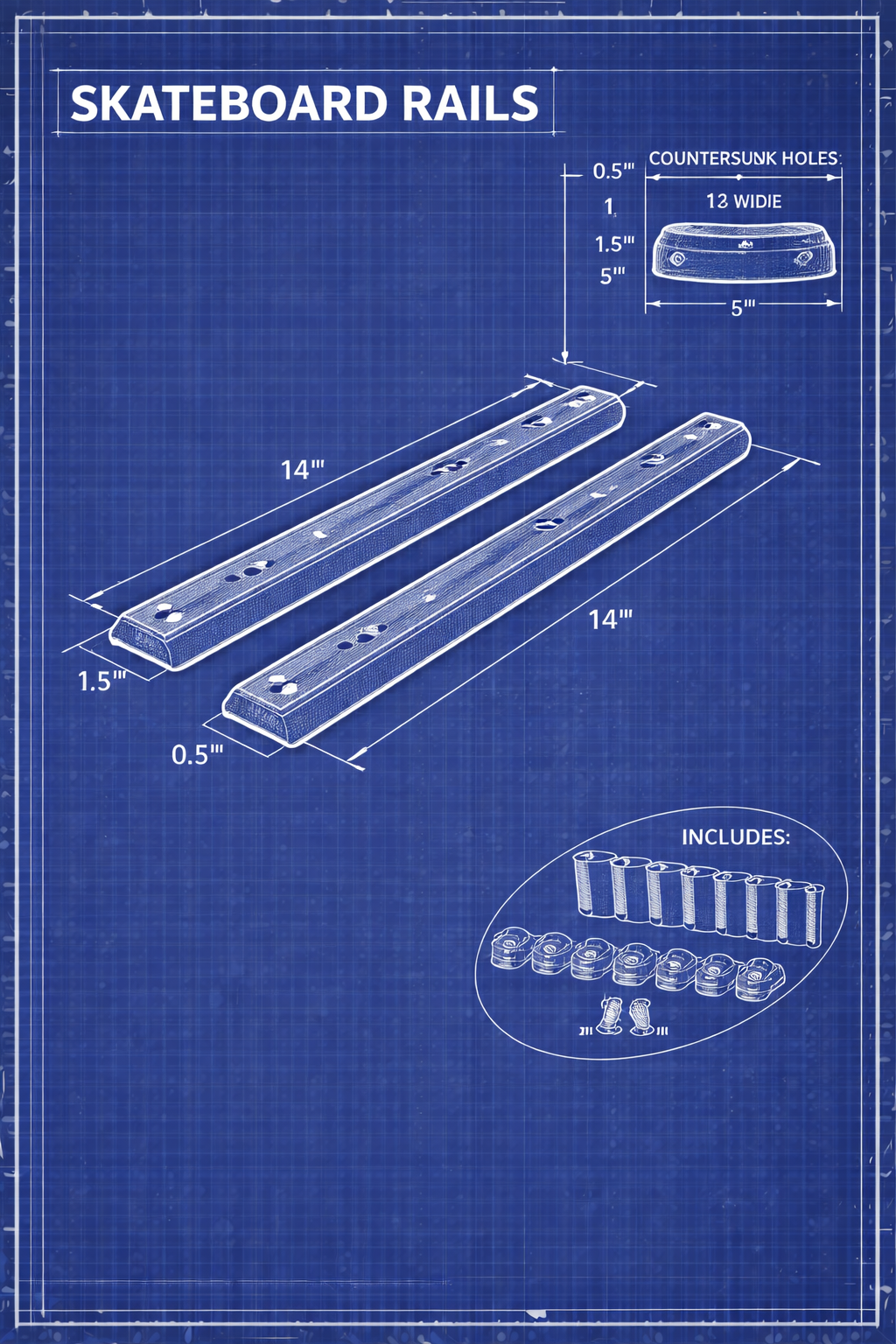 Skateboard Rails