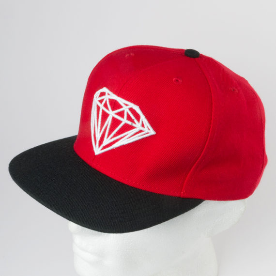 Diamond_Cap-Red&Black