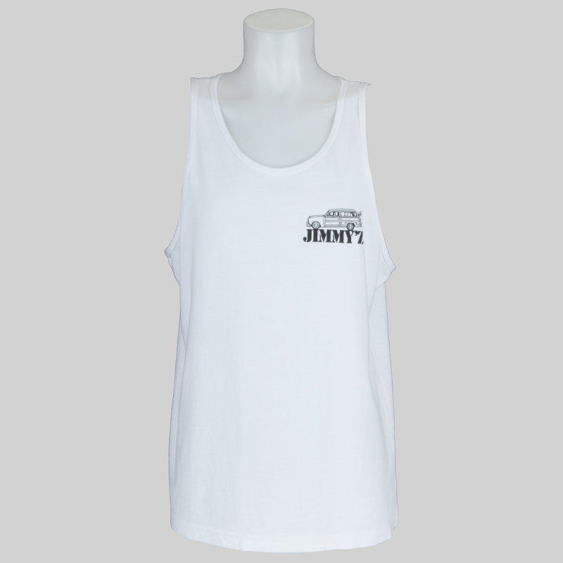 Buy Jimmy'z Clothing Vest 1984 White at Skate Pharm