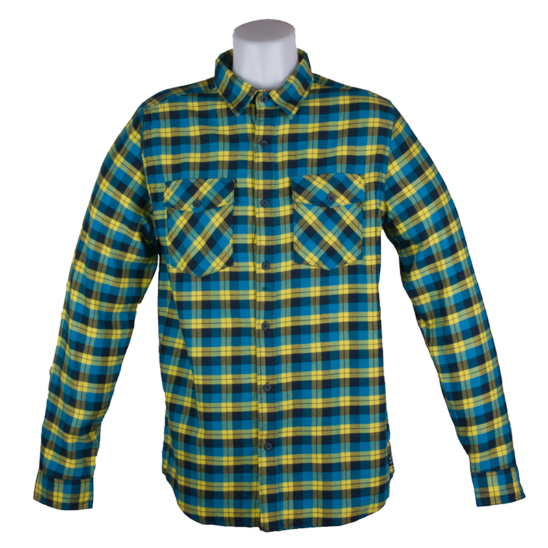 Buy DC Chozen Longsleeve Shirt Neon Yellow Blue at Skate Pharm