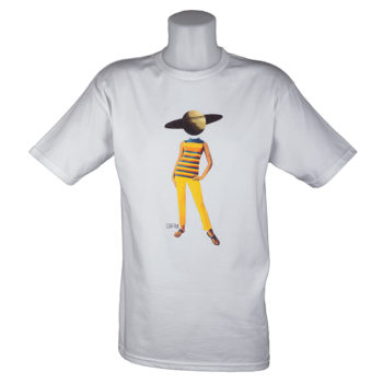 Girl Skateboards Space Girl T-Shirt White