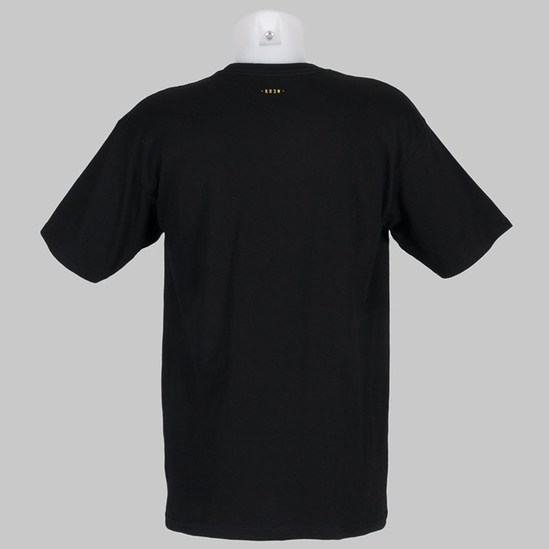 Buy Krew Clothing T-Shirt Bracket Black Gold at Skate Pharm