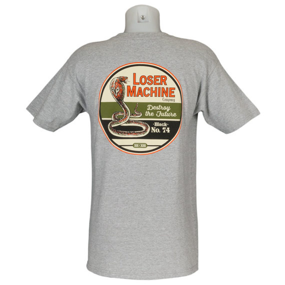 Loser Machine T-Shirt Explosive Stock Grey 1