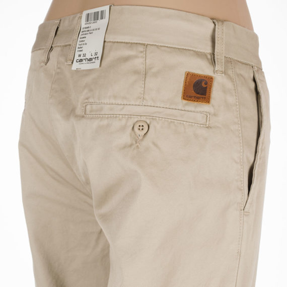 Carhartt WIP Clothing Johnson Pant Safari Rinsed
