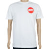 Hopps Skateboards Sun Logo T-Shirt White at Skate Pharm