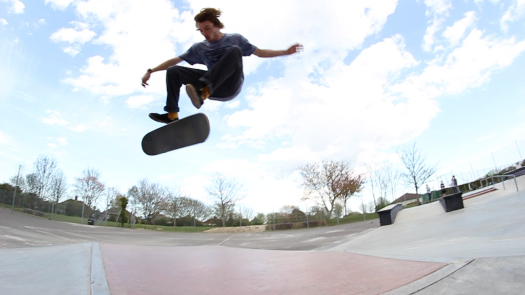 Kris Vile 10 Tricks at Broadstairs Skate Park