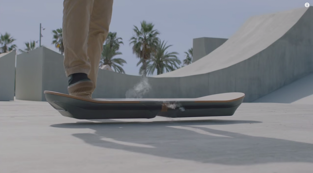 lexus hoverboard footage