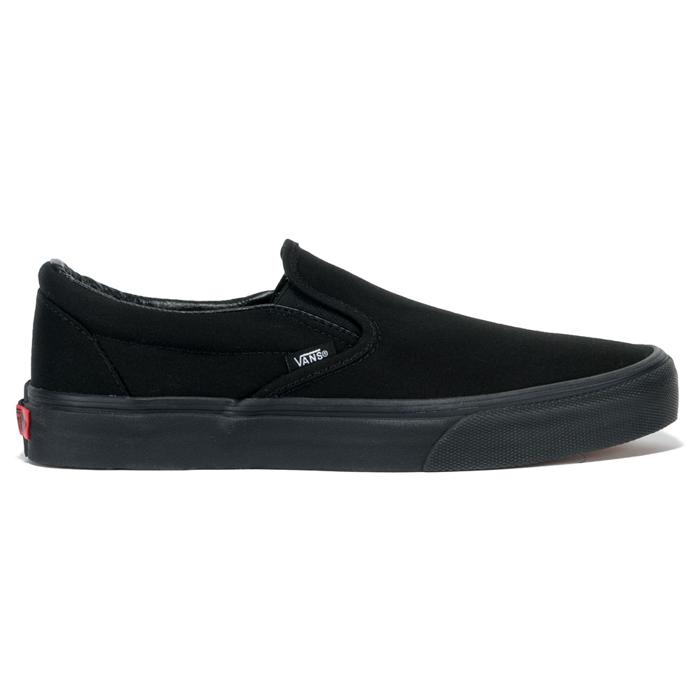 Vans Slip On Shoe Black Black Available at Skate Pharm, Margate