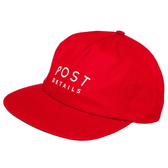 Post Details Standard Anti Fit Snapback Hat Red