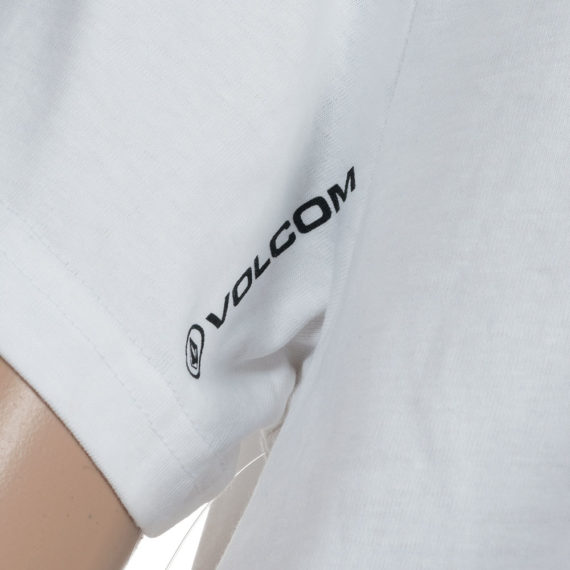 Volcom T-Shirt Circle Stone White