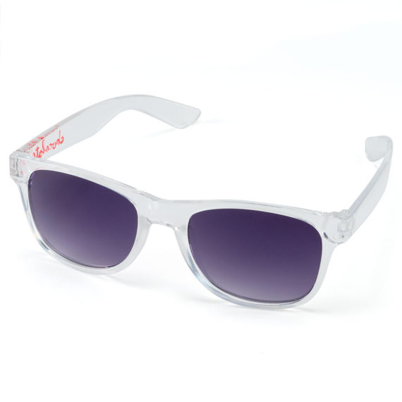 Chocolate Deluxe Sunglasses Clear