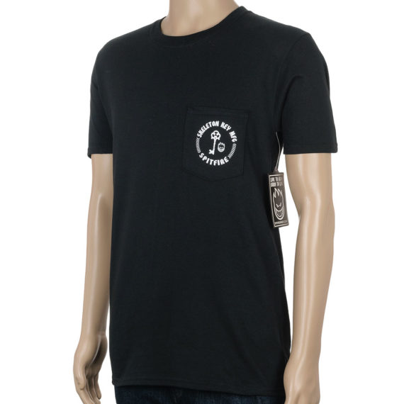Spitfire Wheels x Skeleton Key MFG Pocket T-Shirt