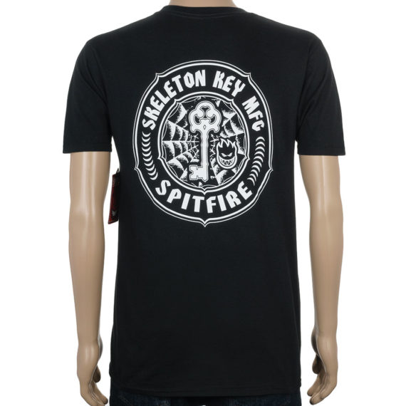 Spitfire Wheels x Skeleton Key MFG Pocket T-Shirt