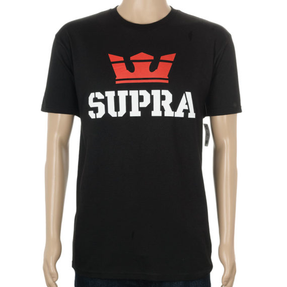 Supra Above T-Shirt Black Red White