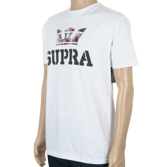 Supra Above T-Shirt White Feathers