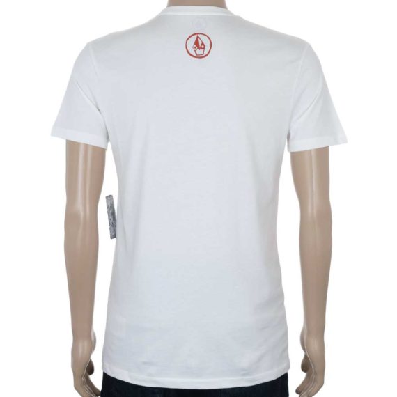 Volcom Don Pendleton FA Pattern T-Shirt Paint White