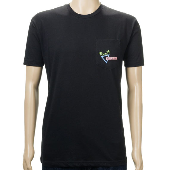 Theories Bermuda Vacation T-Shirt Black