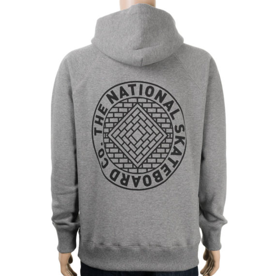 National Skateboard Co Division Hoodie Grey