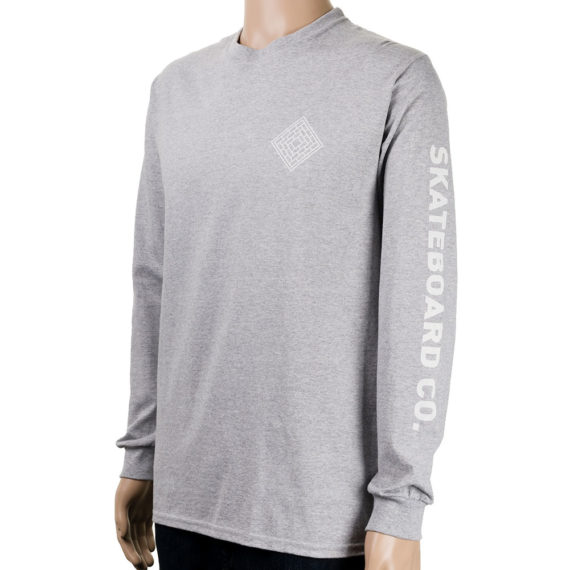 National Skateboard Co Corp Long Sleeve T-shirt Grey