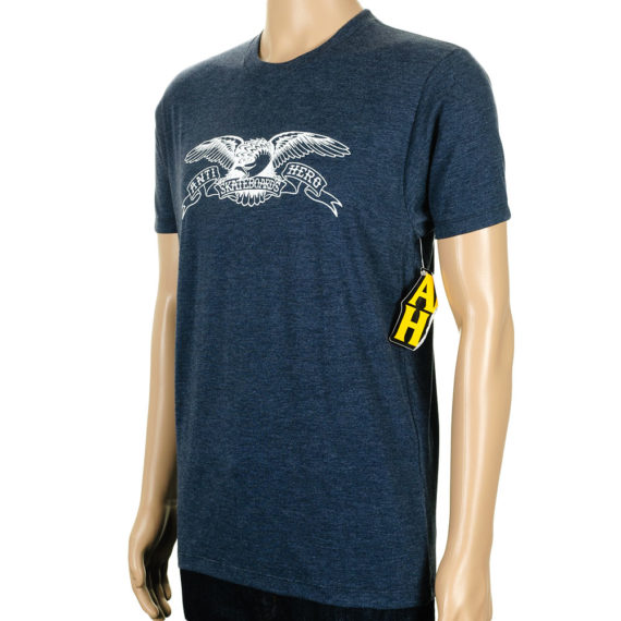 Anti Hero Basic Eagle T-Shirt Navy