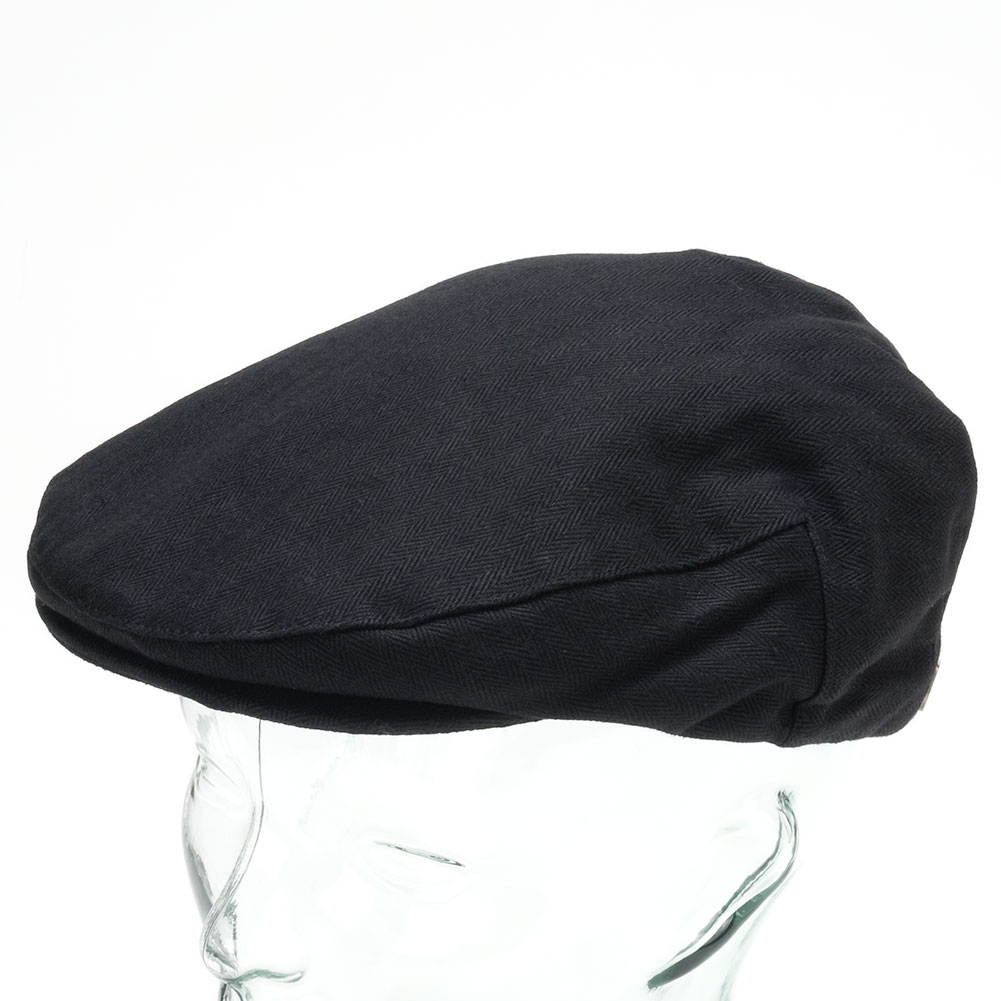 Buy Brixton Brood Flatcap Hat Black Available at Skate Pharm