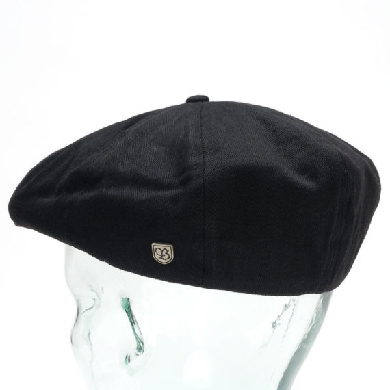 Brixton Hooligan Flatcap Hat Black