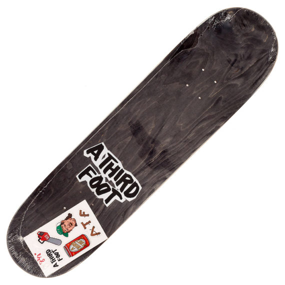 A Third Foot Beer Can Deck 8.375″