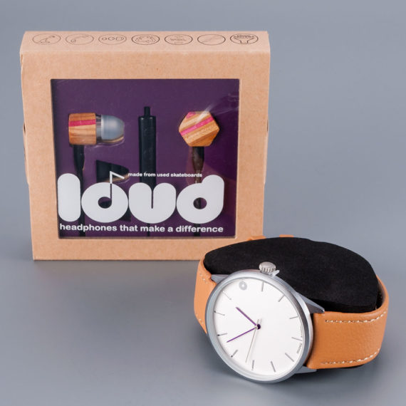 Cheapo Watch x Loud Earbuds Gift Set