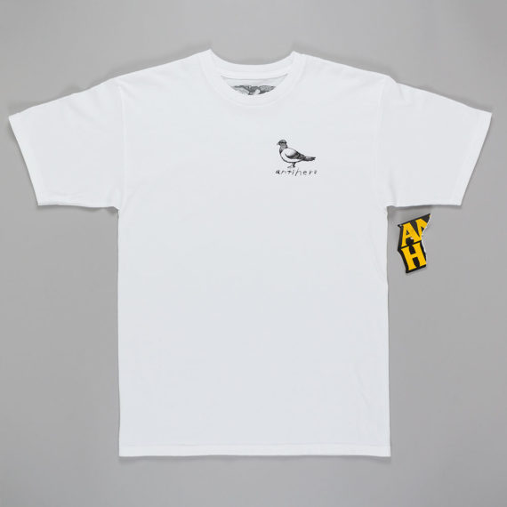 Anti Hero Pigeon Pocket T-Shirt White
