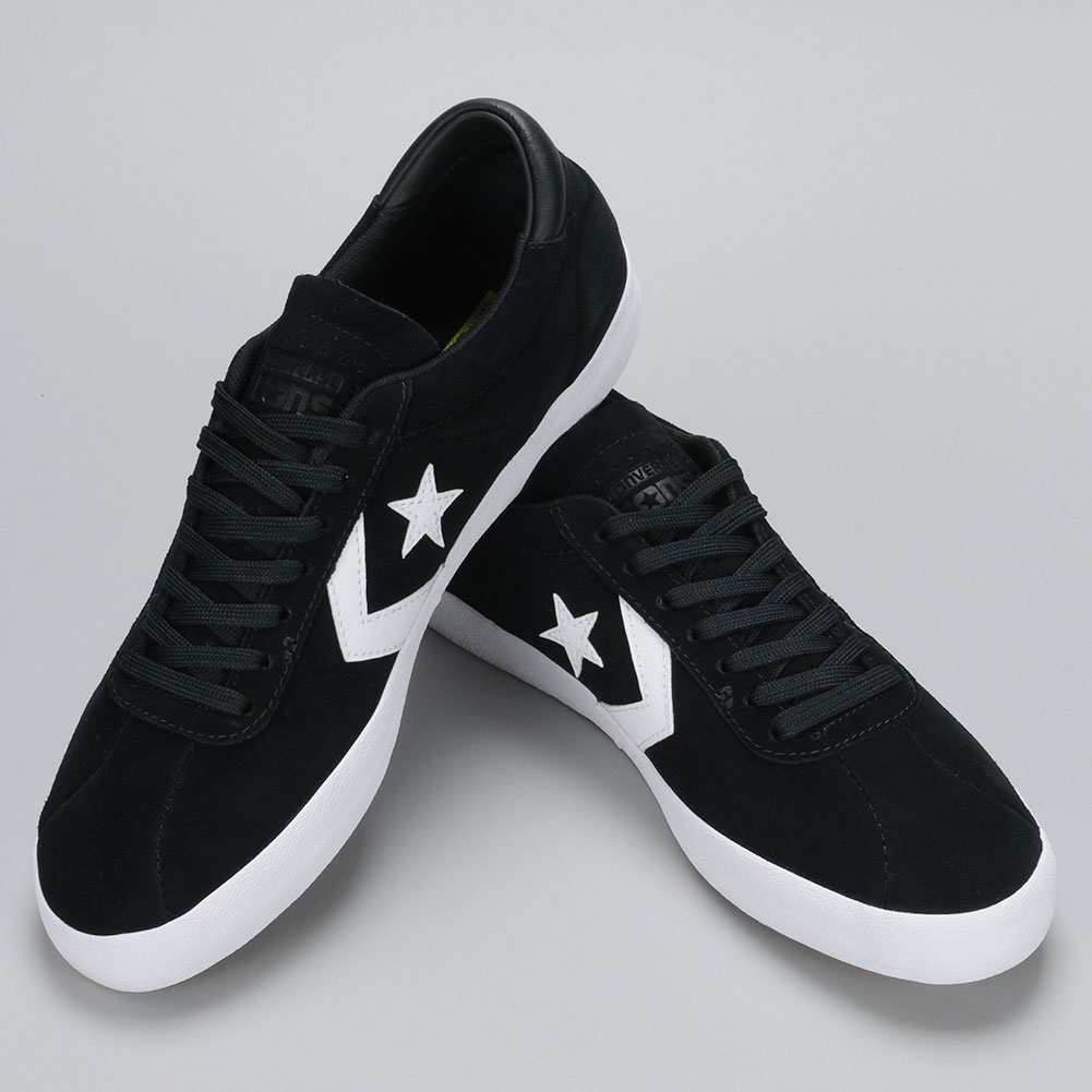 Converse Breakpoint Pro OX Shoes Black White at Skate Pharm