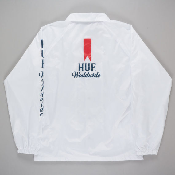 Huf Ultra Coach Jacket White
