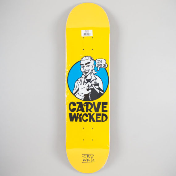 Carve Wicked Sox Spot On Deck 8.0″