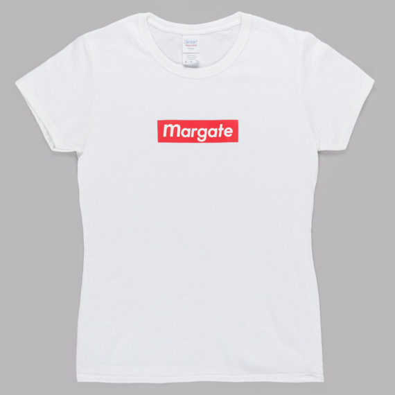 Unofficial Margate Mogo Ladies T-Shirt White