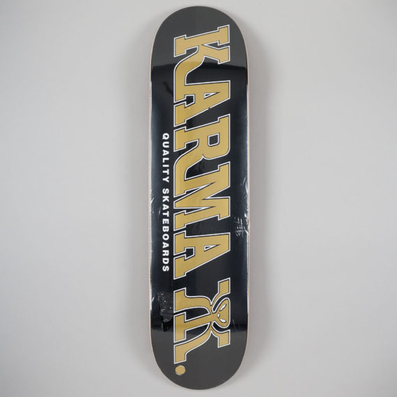 Karma Skateboards Logo Deck 8.0″ Black