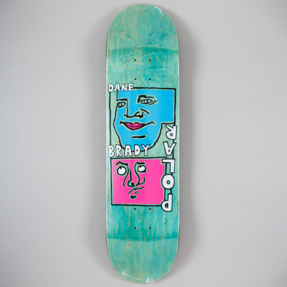 Polar Skateboards Dane Brady Self Portrait Deck 8.25″