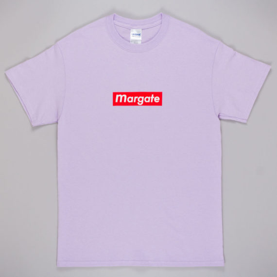 Unofficial Margate Mogo T-Shirt Lilac Red