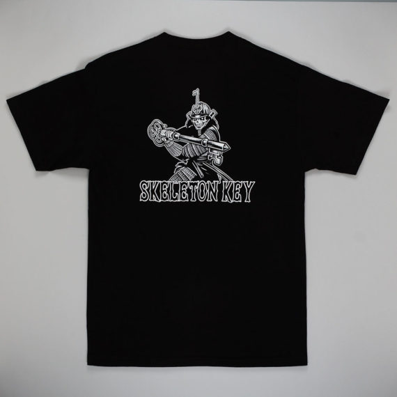 Skeleton Key Samurai T-Shirt Black