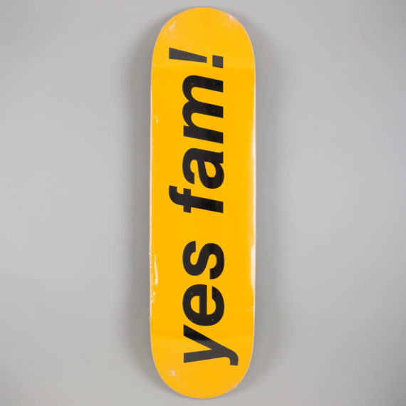 Yes Fam Bold OG Deck 8.375″ Yellow