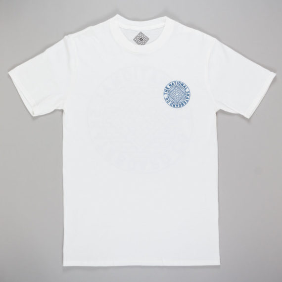 The National Skateboard Co Union T-shirt white front