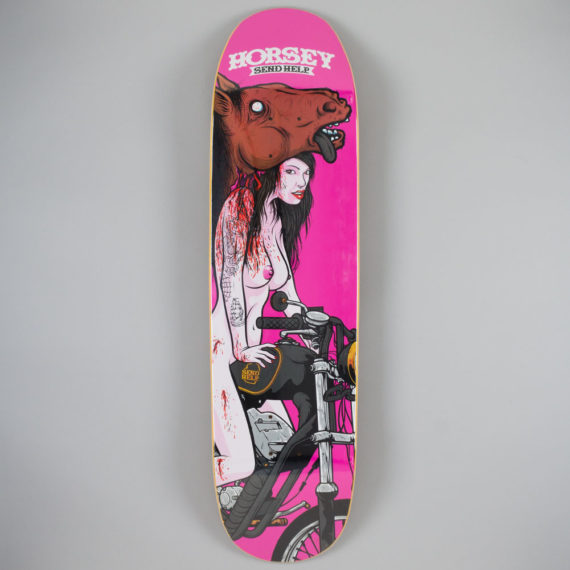 Send Help Skateboards Toy Horse Deck 8.5″
