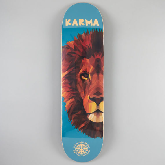 Karma Skateboards Skate For The Planet Lion Deck 8.25″