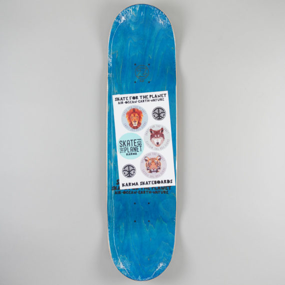Karma Skateboards Skate For The Planet Lion Deck 8.25″