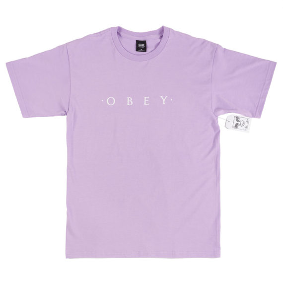 Obey Clothing Novel T-Shirt Lavender