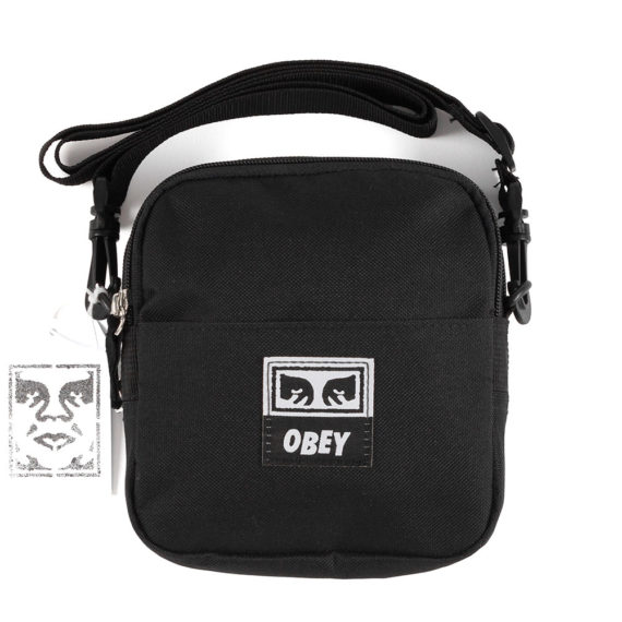 Obey Dropout Traveller Bag Black