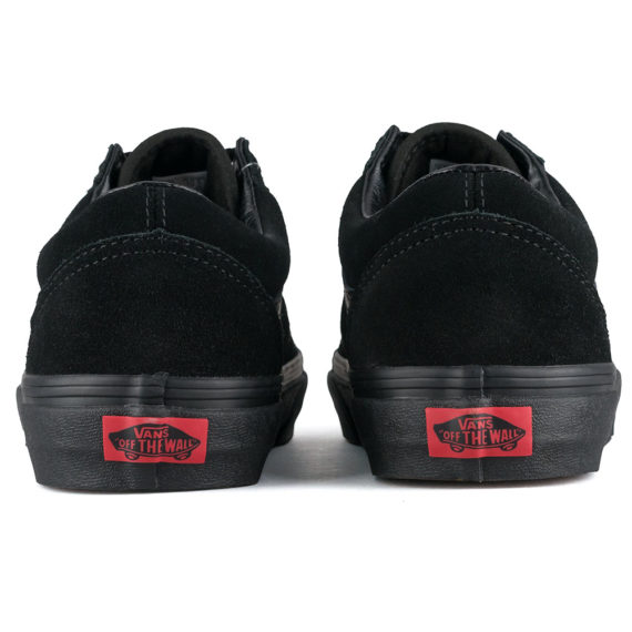 Vans Old Skool Suede Shoes Black Black