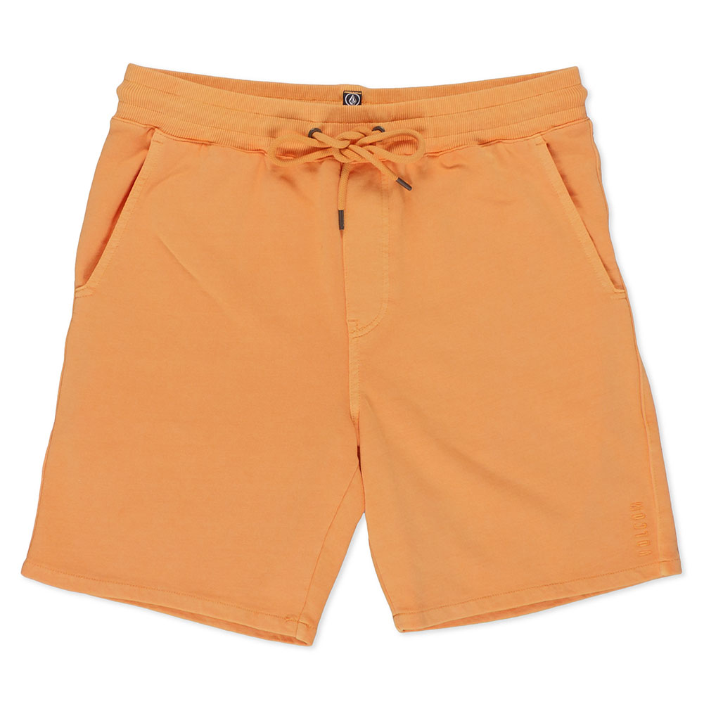 Volcom Case Fleece Shorts Summer Orange at Skate Pharm, Margate