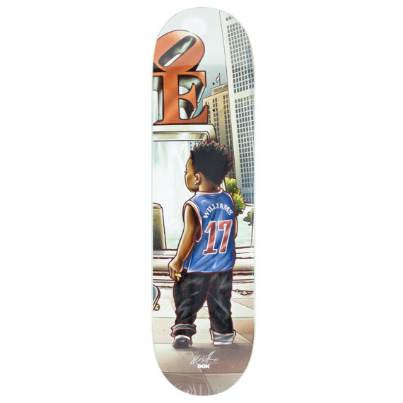 DGK Skateboards Stevie Williams Lil DGK Deck 8.25″