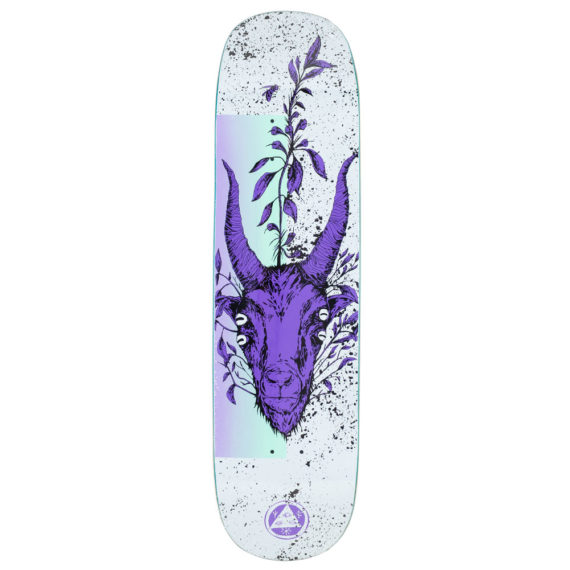 Welcome Goathead on Amulet 8.125″ Deck Bottom