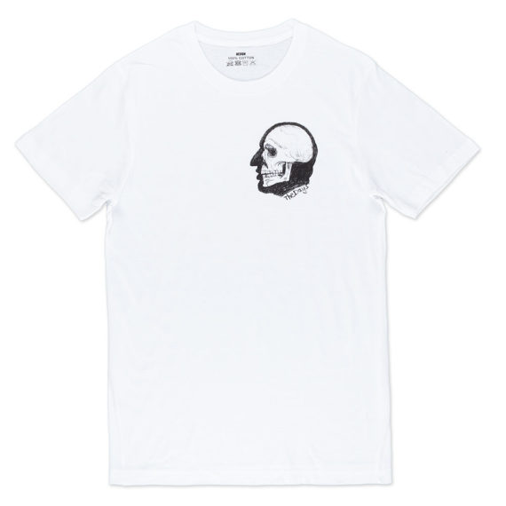 TheDays_T-Shirt-Skull-White