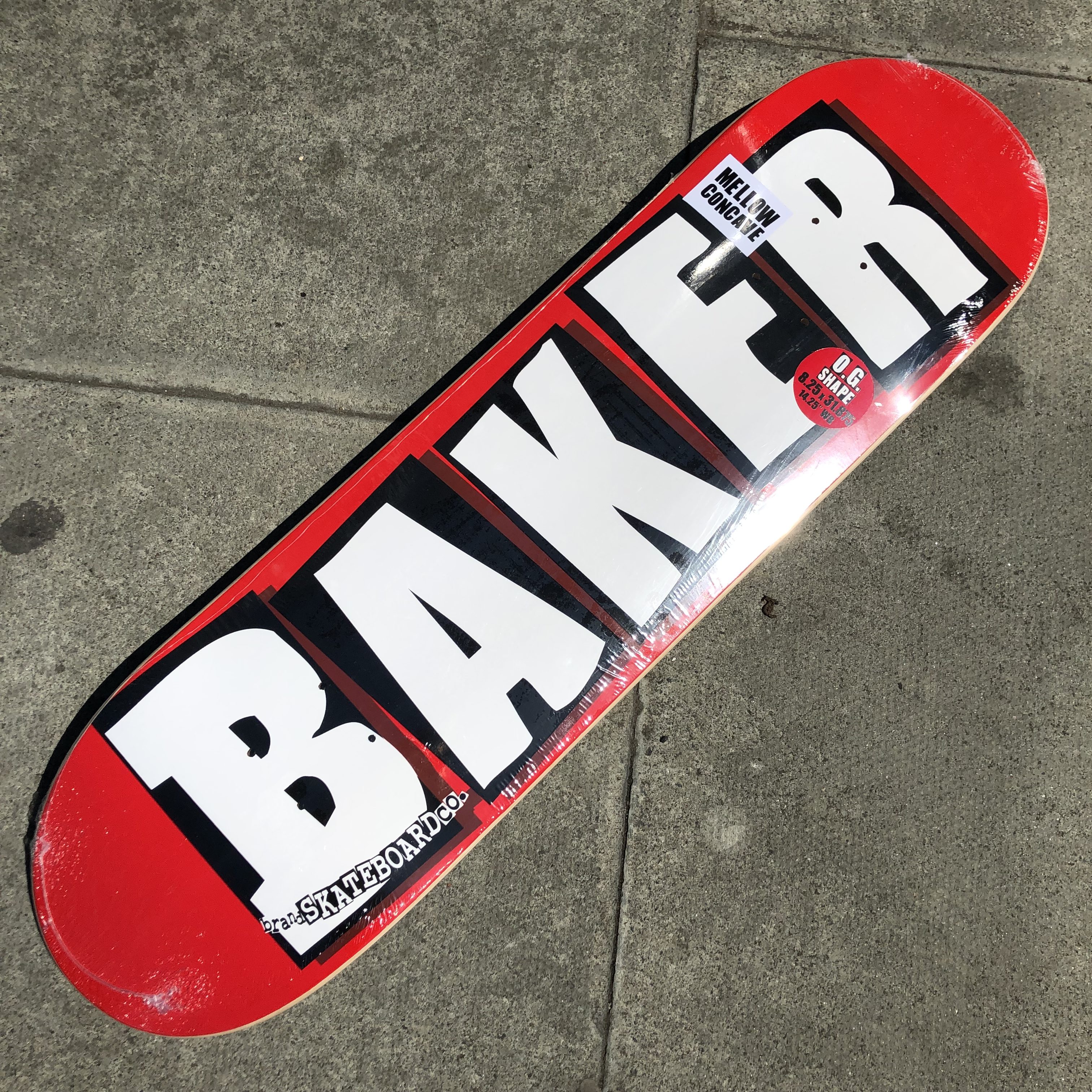 Baker Skateboards Brand Logo 8.25" Deck at Skate Pharm